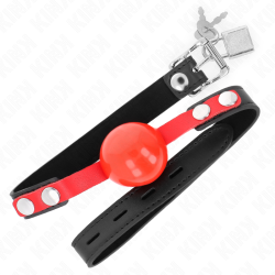 Kink - Balle Tpe Souple 4 Cm Gag Modèle 4 60 X 2 Cm Réglable 37-52 Cm
